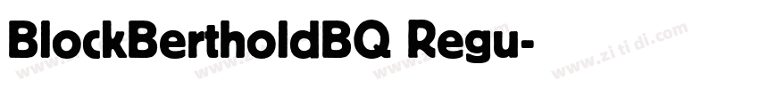 BlockBertholdBQ Regu字体转换 BlockBertholdBQ Regu字体转换